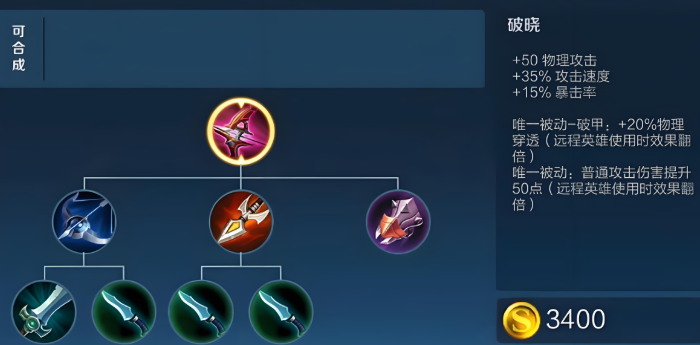 王者荣耀后羿怎么出装和铭文