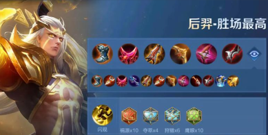 王者荣耀狂暴流后羿怎么出装