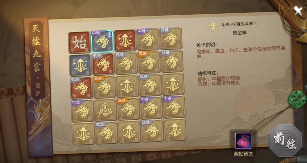 诛仙手游天虚九宫副本在哪