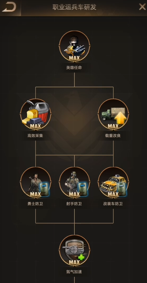 守望黎明科技进度怎么增加