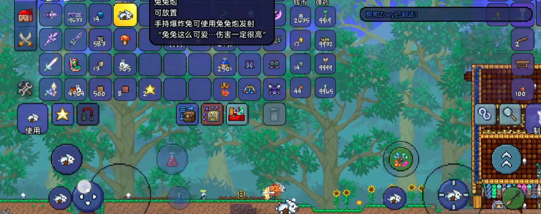 泰拉瑞亚爆炸兔怎么使用