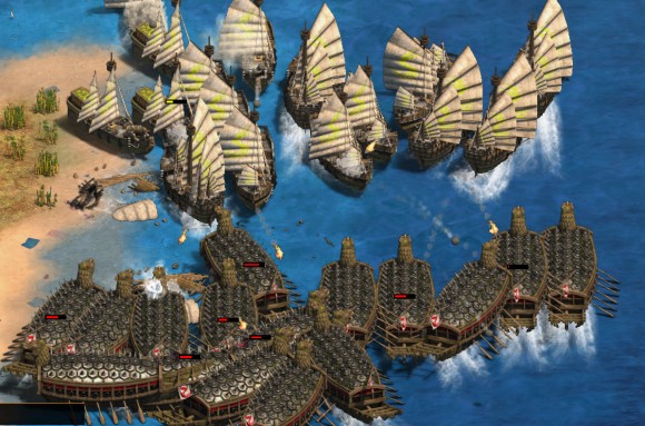 帝国时代2露梁海战怎么玩