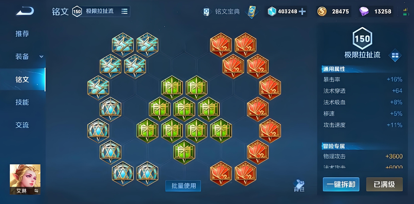 王者荣耀艾琳怎么出装