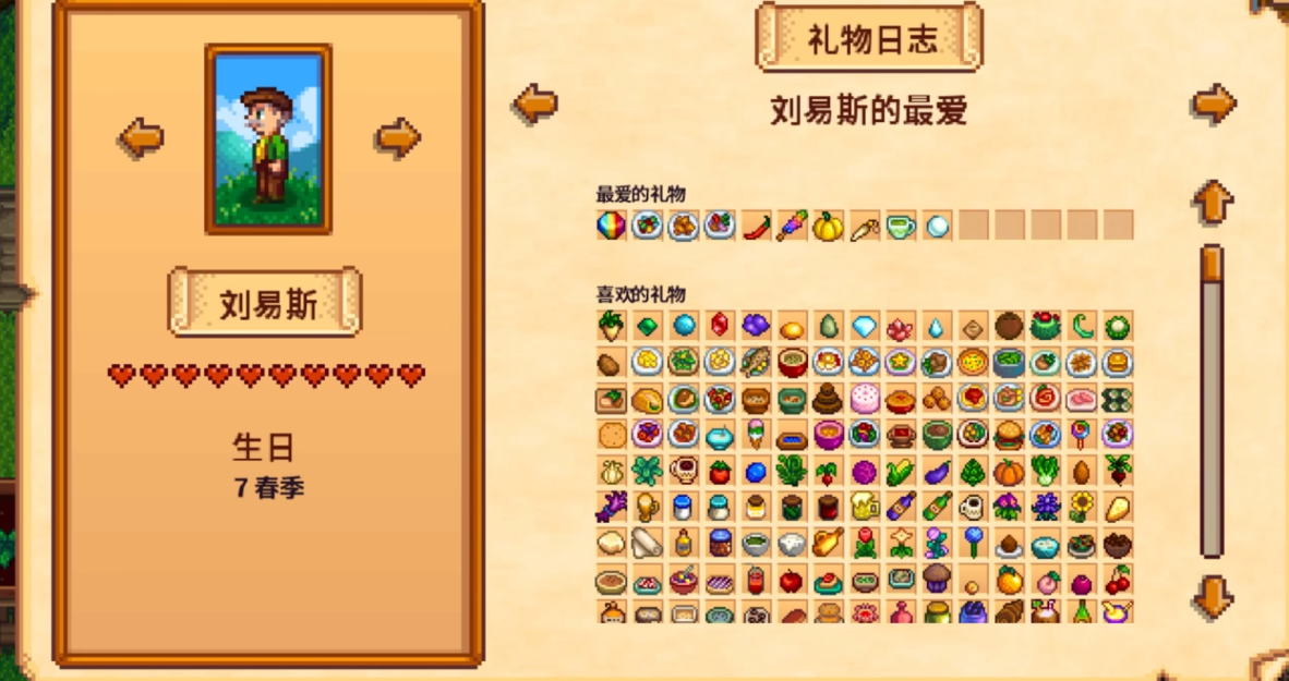 星露谷物语镇长生日应该送什么