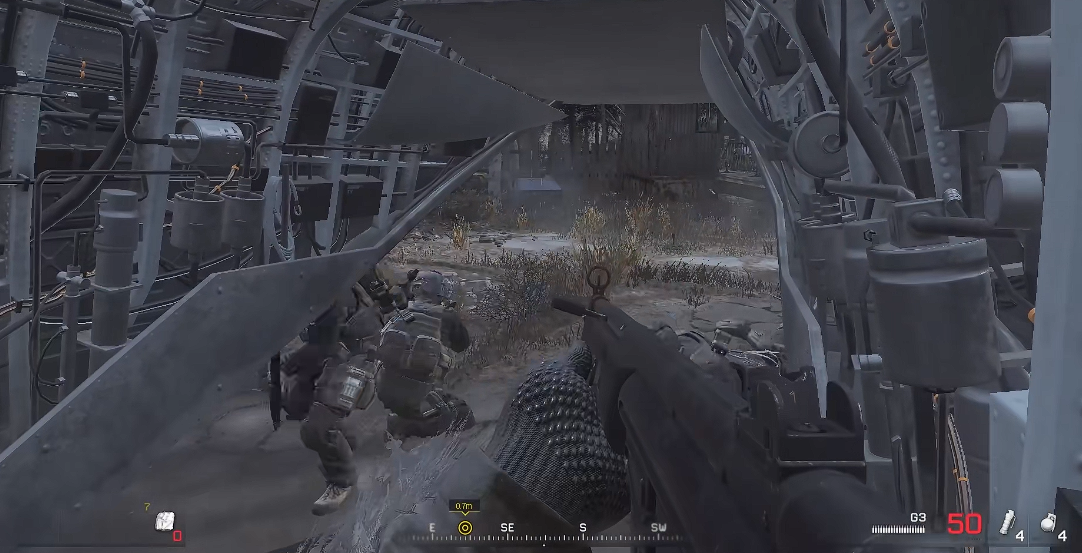 使命召唤4弹无虚发怎么过