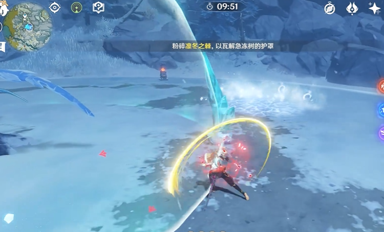 原神霜覆的奇迹之树怎么触发