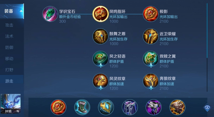 王者荣耀钟馗铭文和出装是什么