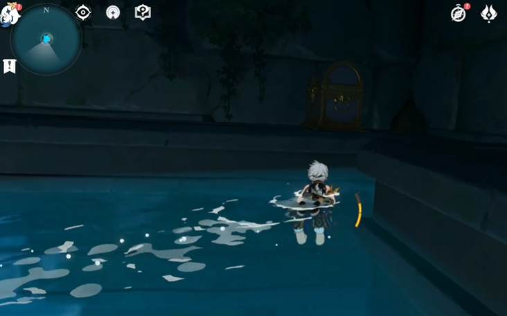 原神海中漩涡怎么出去