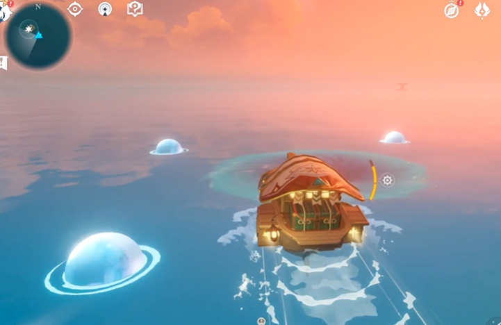 原神海中漩涡怎么出去