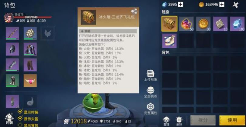 冰原守卫者如何获取高等级龙装备