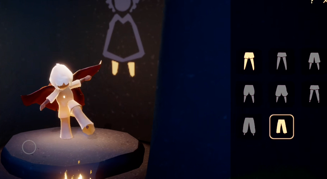 光遇黑阔脚裤在哪里