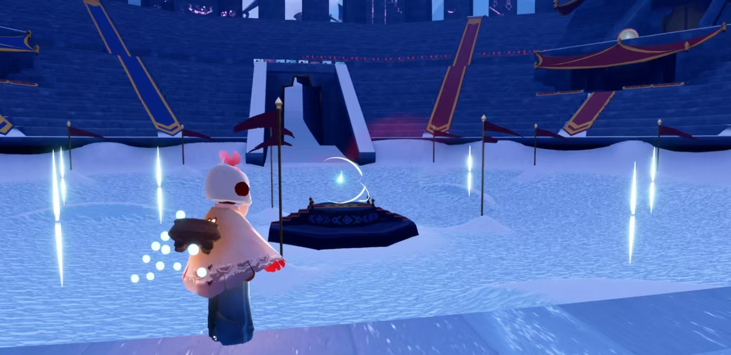 光遇中怎么飞往神殿