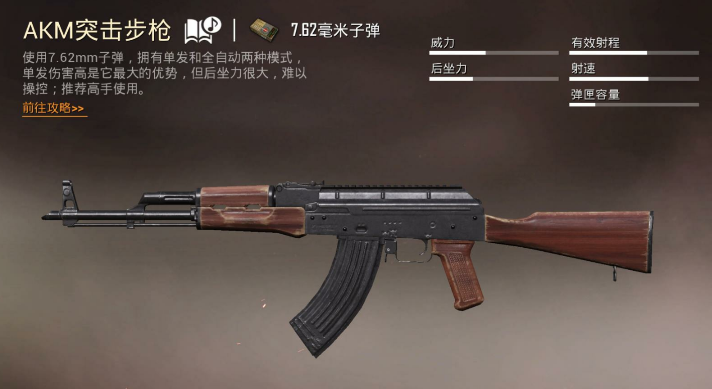 绝地求生里什么枪好 绝地求生里什么枪好