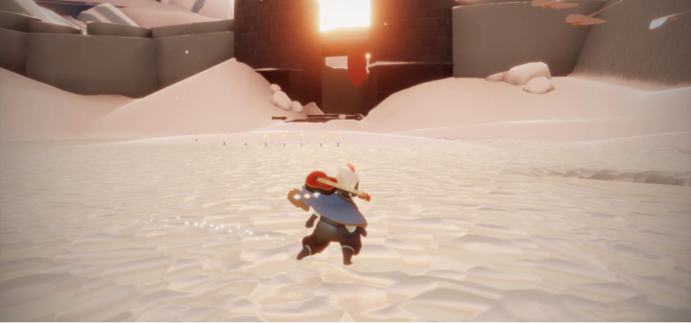 光遇怎么飞到峡谷