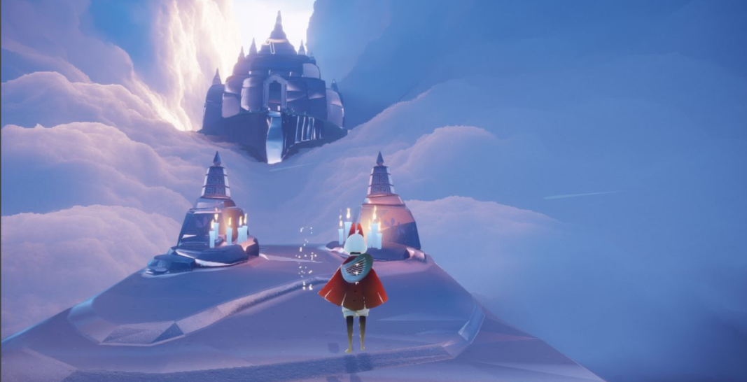 光遇怎么去晨岛海面上的雨林大门