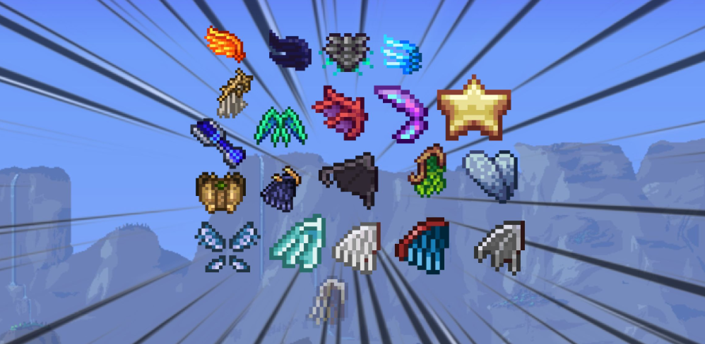 泰拉瑞亚有什么翅膀能持续飞行 泰拉瑞亚有什么翅膀能持续飞行