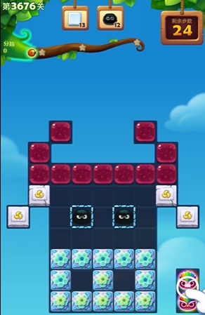开心消消乐3676关怎么过 开心消消乐3676关怎么过