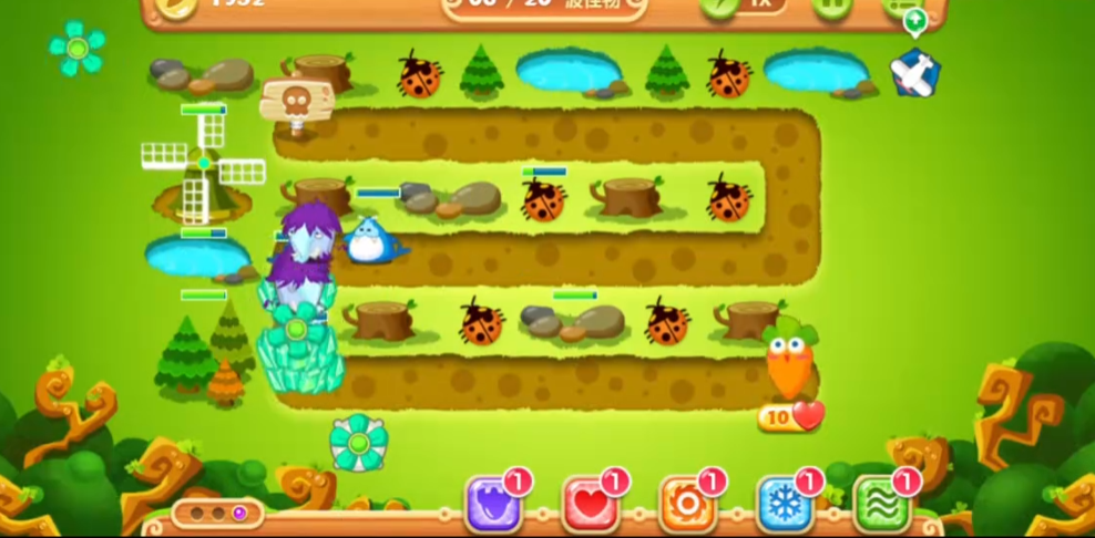 保卫萝卜27关怎么过