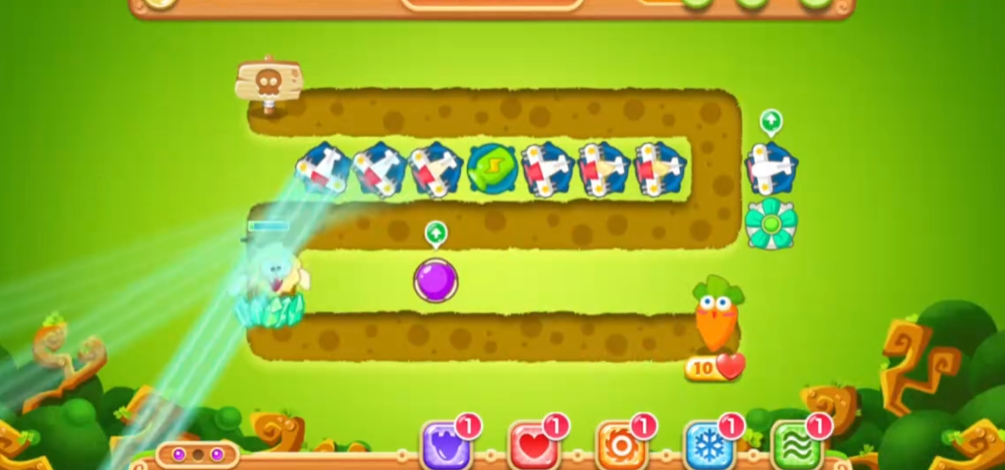 保卫萝卜27关怎么过