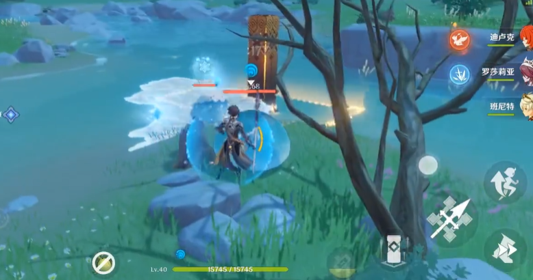 原神钟离的护盾怎么开 原神钟离的护盾怎么开