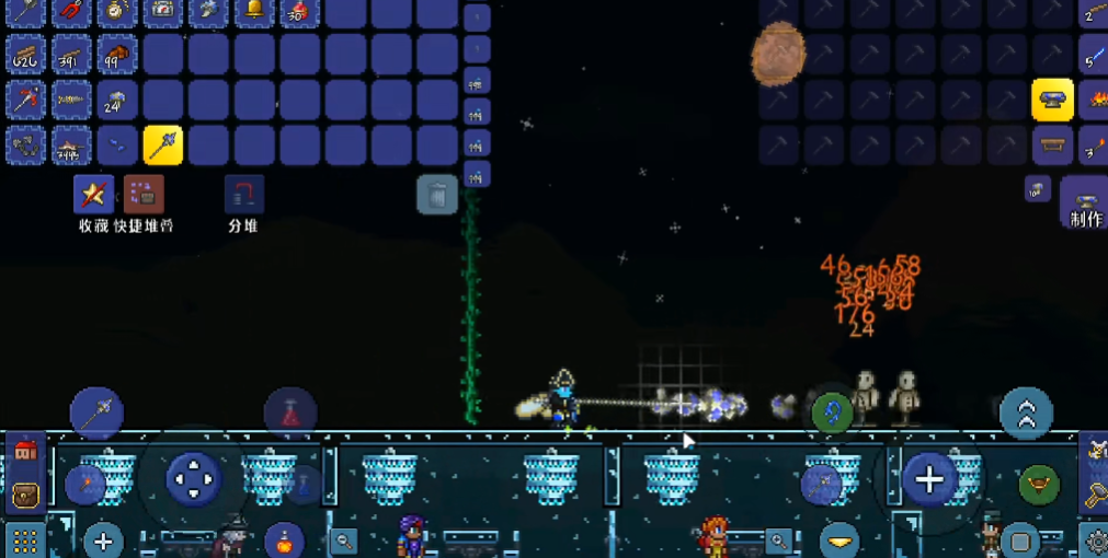 泰拉瑞亚怎么让飞蛾怪多刷