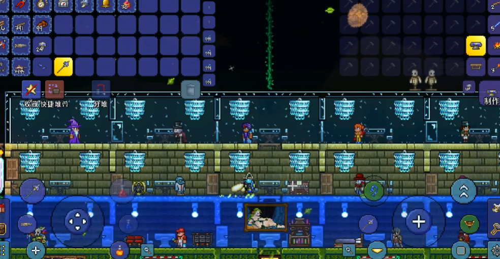 泰拉瑞亚怎么让飞蛾怪多刷