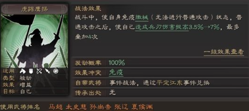 三国志战略版马超可以用什么战法