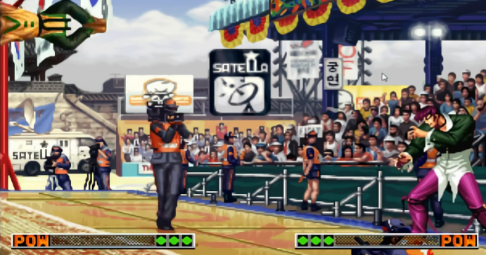 拳皇97蔡宝健怎么连飞