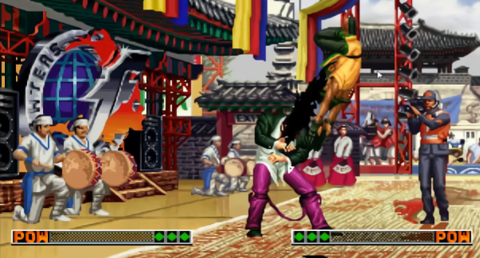 拳皇97蔡宝健怎么连飞