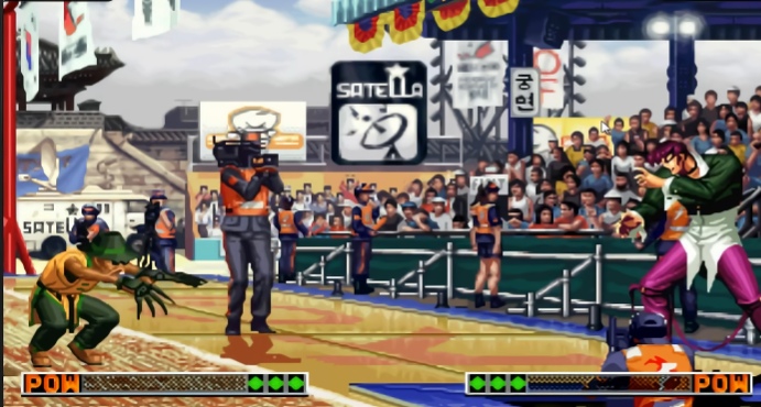 拳皇97蔡宝健怎么连飞