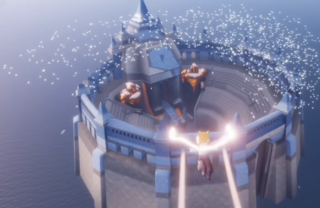 光遇千鸟城遁地怎么进