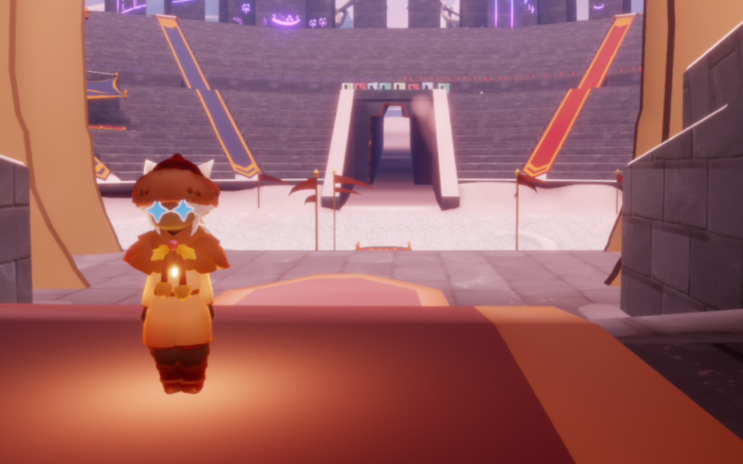 光遇霞谷狮子头在哪里