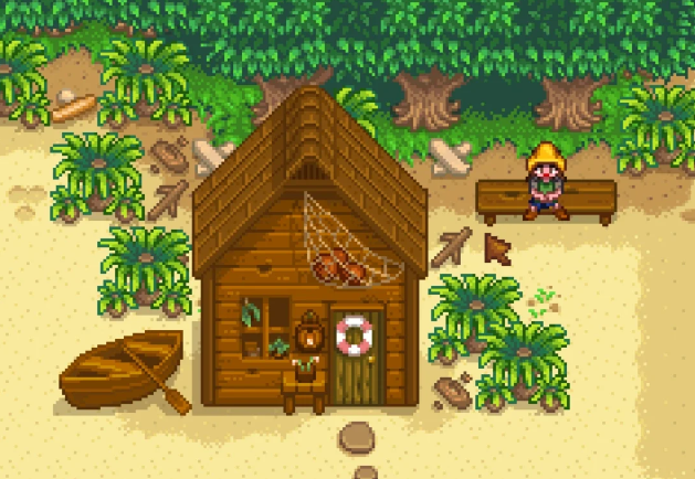 星露谷物语艾利欧特雨天在哪