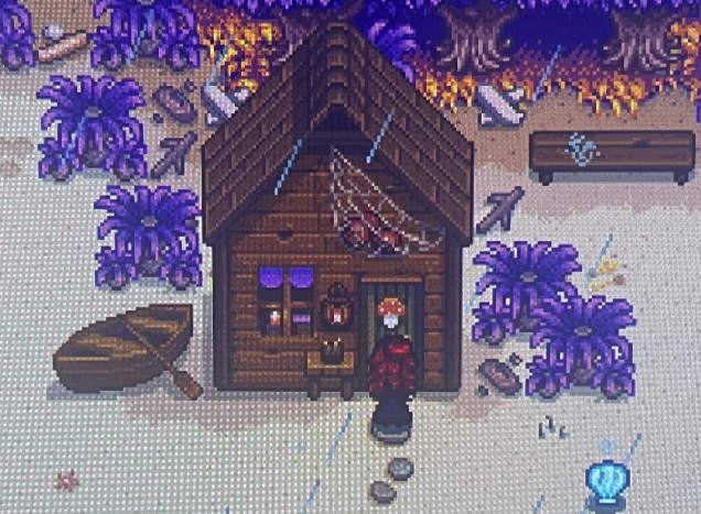 星露谷物语艾利欧特雨天在哪