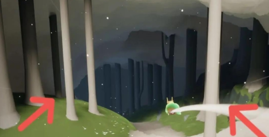 光遇的雨林怎么过