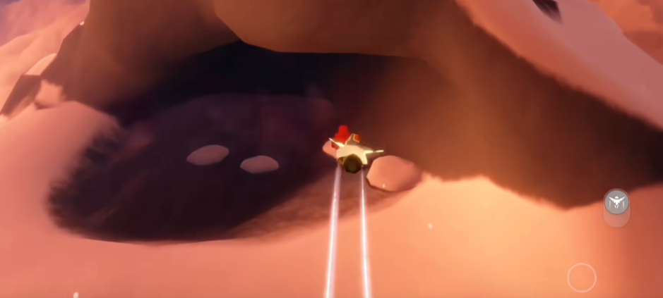 光遇霞谷大殿怎么出去