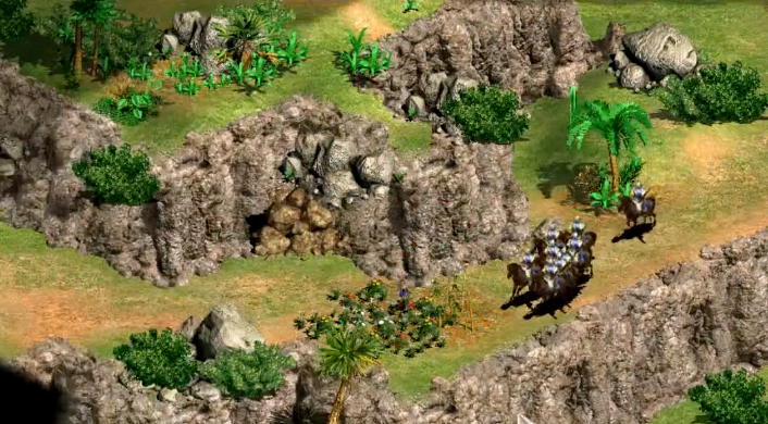 帝国时代2黄金国第二关攻略