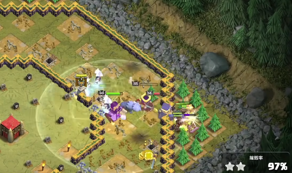 部落冲突锤子怎么叠加