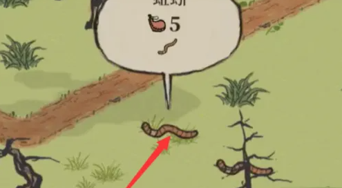 江南百景图在哪里找蚯蚓