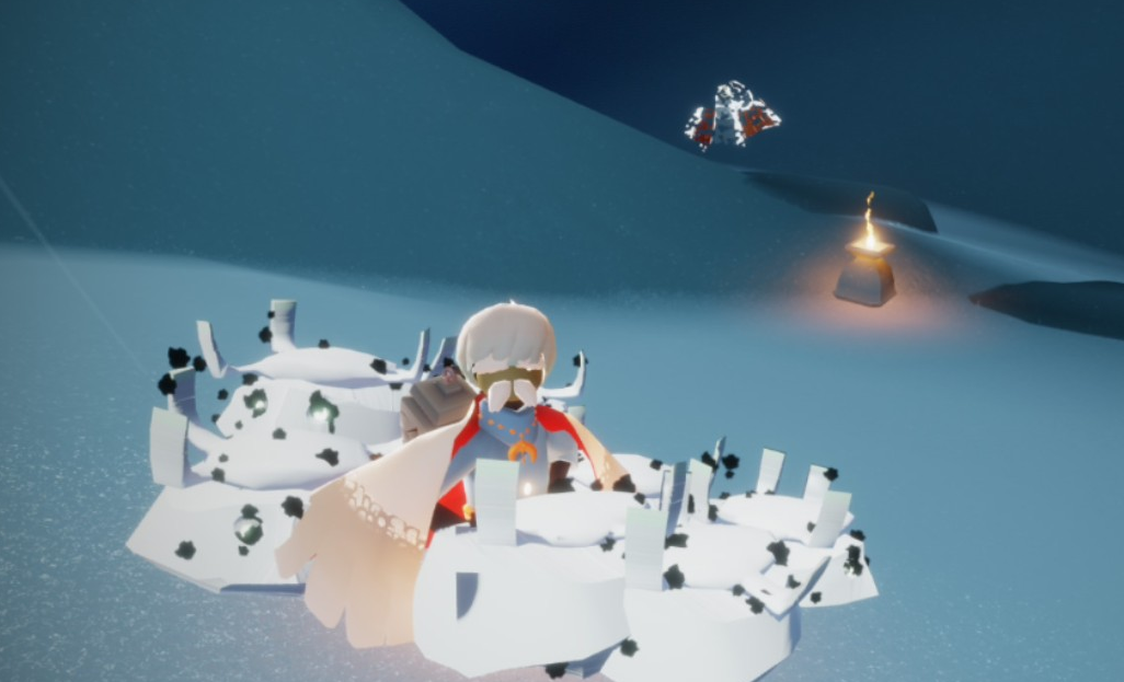 光遇中怎么打翻螃蟹