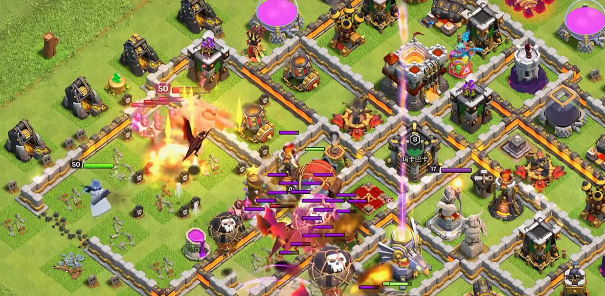 部落冲突城堡挑战在哪