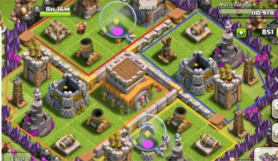 部落冲突该怎么布局