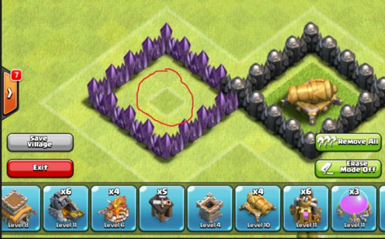 部落冲突该怎么布局