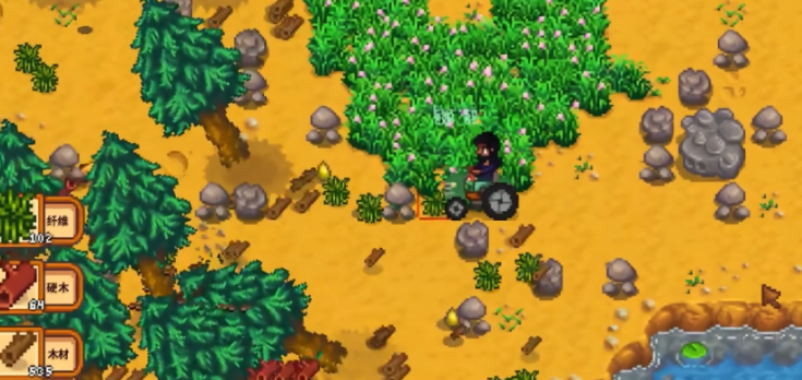 星露谷物语怎么获取硬木