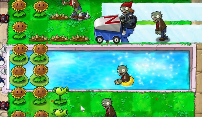 植物大战僵尸冰车雪橇怎么过