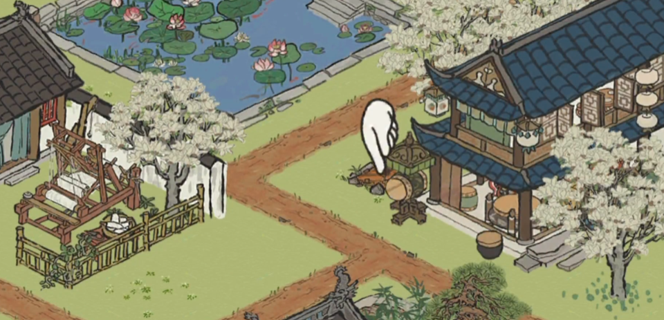 江南百景图哪里有桃红